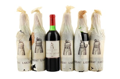 Lot 53 - 12 Bottles of Chateau Latour 1968 12 Bottles...