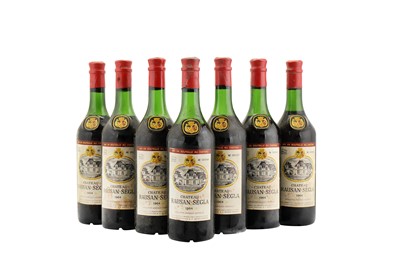 Lot 173 - 7 Bottles of Rausan Segla 1964 7 Bottles of...