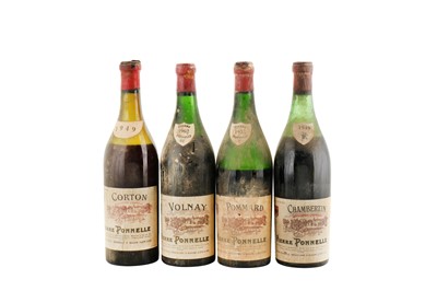 Lot 252 - 4 Bottles of Burgundy all over 50 years old 1...