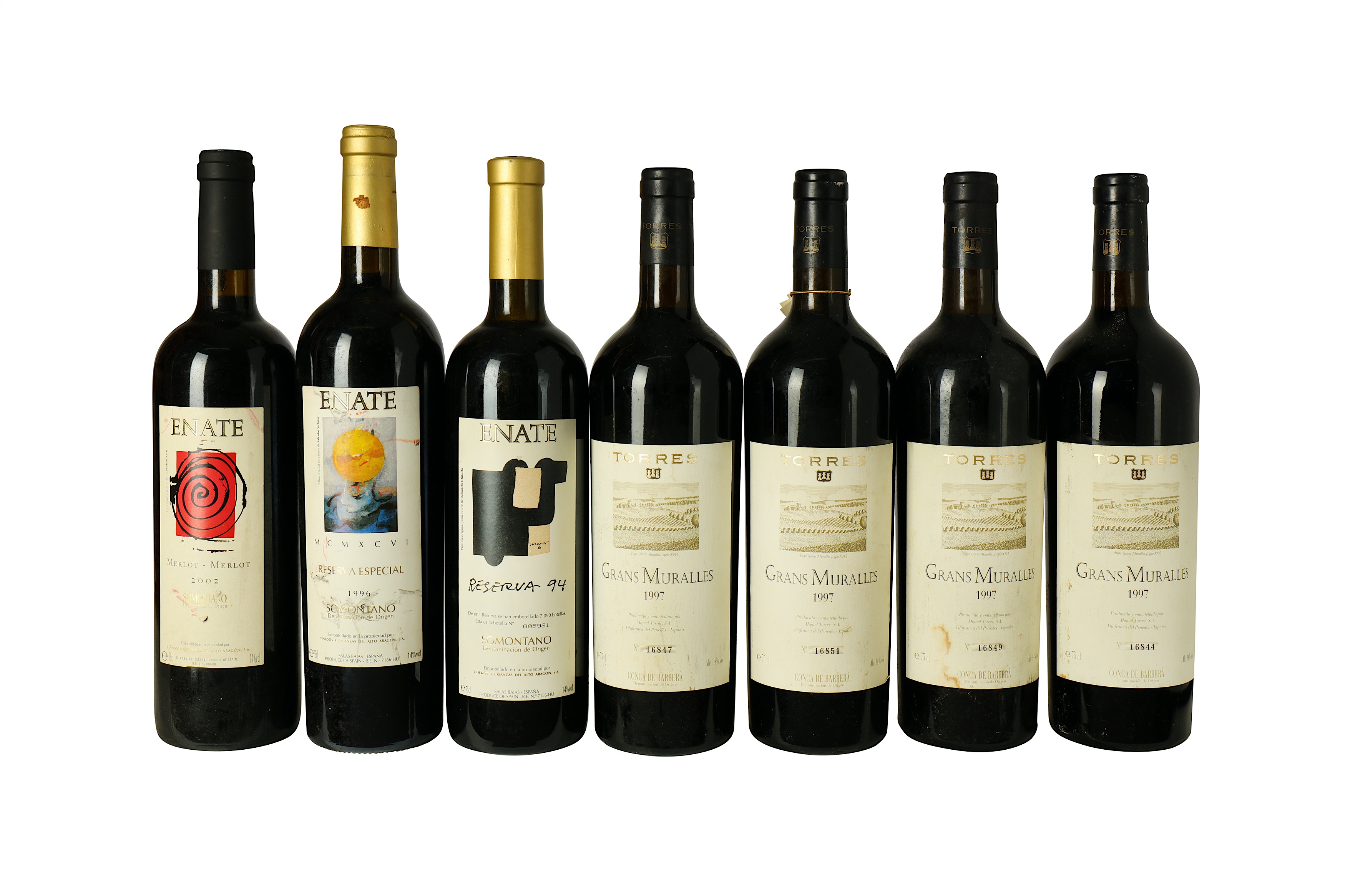 Lot 243 Mixed bottles of Fine Spanish wines