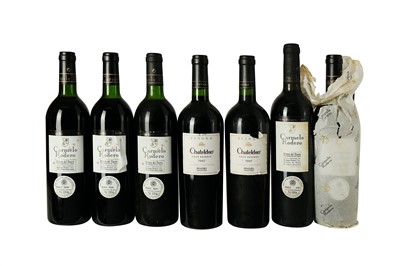 Lot 329 - 7 Assorted Spanish Reds 2 Bottle of Penedes...