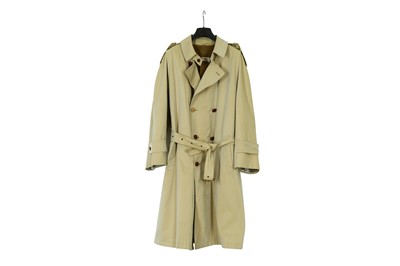 Lot 246 - Gucci Beige Trench Coat - Size 48