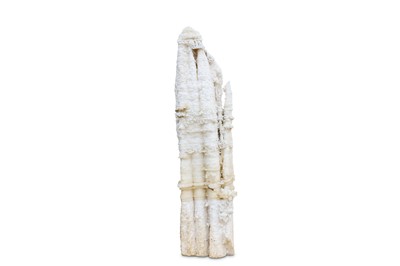 Lot 63 - A LARGE AND RARE CALCITE STALACTITE, CHINESE
