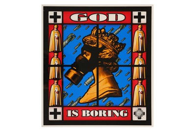 Lot 744 - James Cauty (British, b.1956) 'God Is Boring...