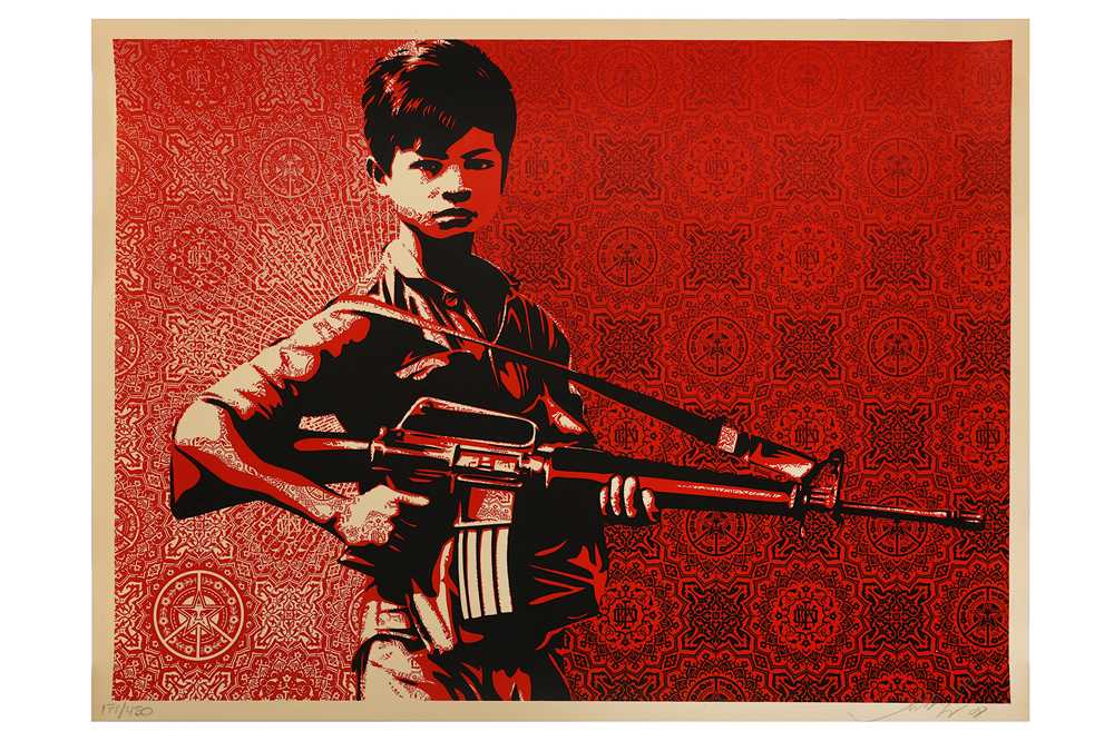 Lot 586 - Shepard Fairey (American, b.1970) 'Duality of...