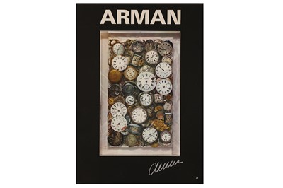 Lot 373 - Arman (French, b.1928), 'Signed Poster'