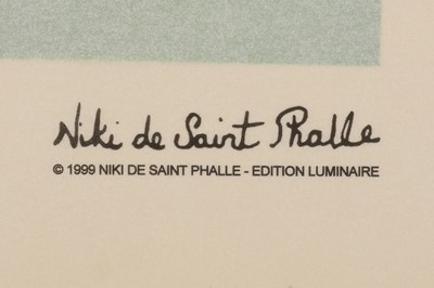Lot 360 - Niki De Saint Phalle (French, b.1930) 'Exhibition Print'
