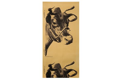 Lot 808 - Andy Warhol (b. 1928) 'Cow'  1971  Silkscreen...