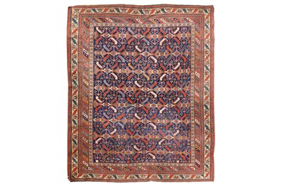 Lot 221 - An antique Hamseh rug, Southwest Persia, the...
