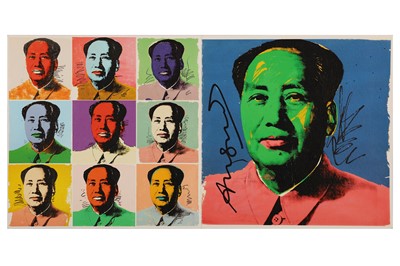 Lot 867 - Andy Warhol (American, b.1928) 'Mao - Signed...