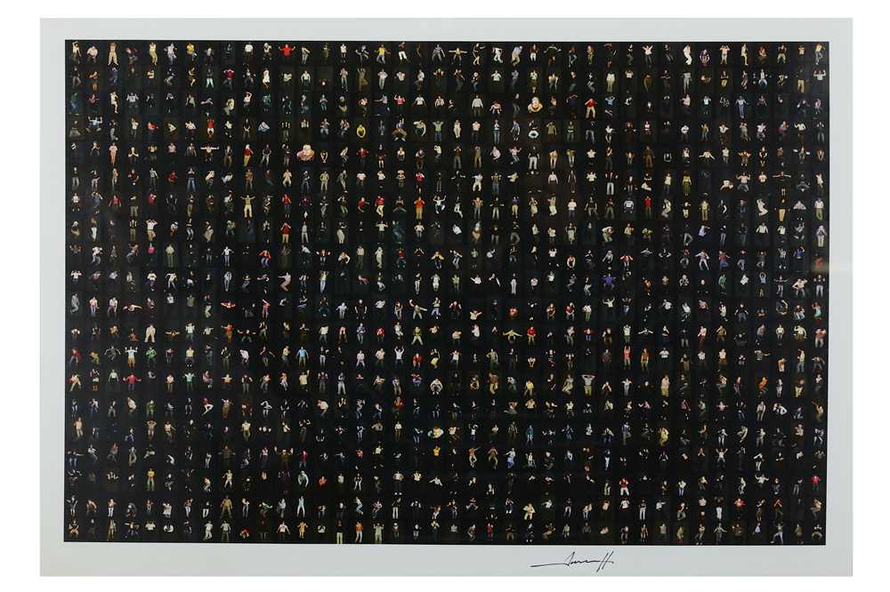 Lot 448 - Rafael Lozano-Hemmer (Mexican, b.1967), 'Under Scan Print' accompanied by book