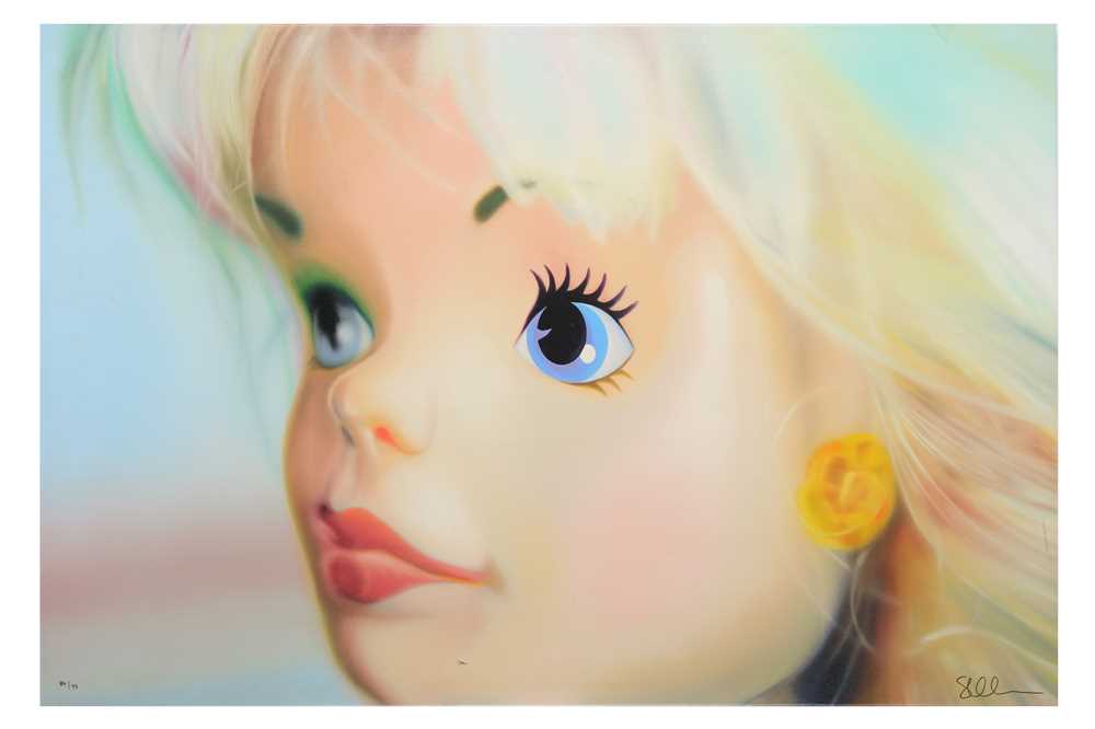 Lot 359 - SARAH GRAHAM 'SHEER BLONDE' Giclée print on...