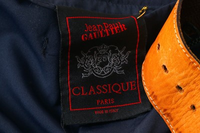 Lot 79 - Jean Paul Gaultier Classique Navy Cargo Trousers - size GB10