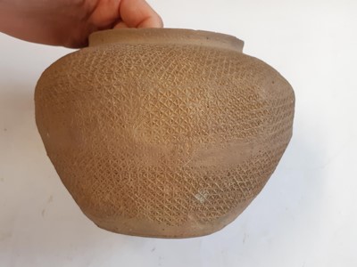 Lot 657 - FOUR CHINESE EARLY POTTERY VESSELS.