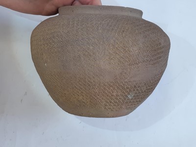 Lot 657 - FOUR CHINESE EARLY POTTERY VESSELS.