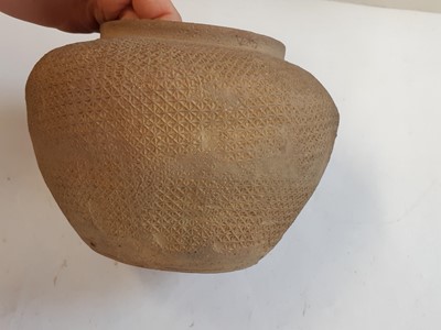 Lot 657 - FOUR CHINESE EARLY POTTERY VESSELS.