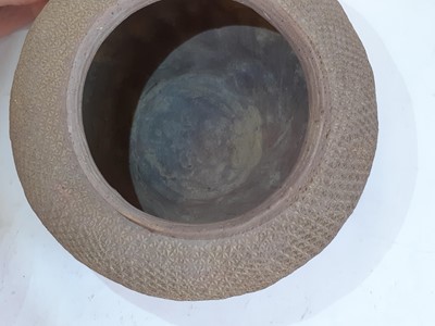 Lot 657 - FOUR CHINESE EARLY POTTERY VESSELS.