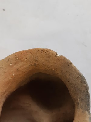 Lot 657 - FOUR CHINESE EARLY POTTERY VESSELS.