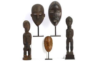 Lot 309 - A group of African art 20th century From an...