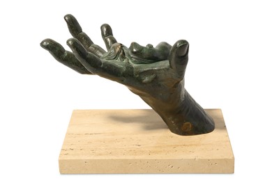 Lot 249 - LORENZO QUINN (b 1966): 'Trust',...