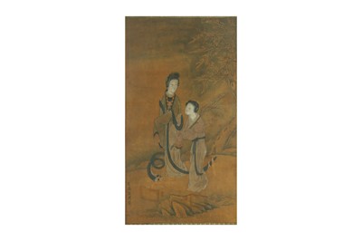 Lot 657 - A CHINESE PAINTING BY A FOLLOWER OF TANG YIN...