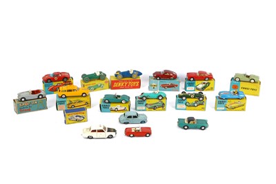 Lot 305 - A collection of boxed Corgi Toys cars,...