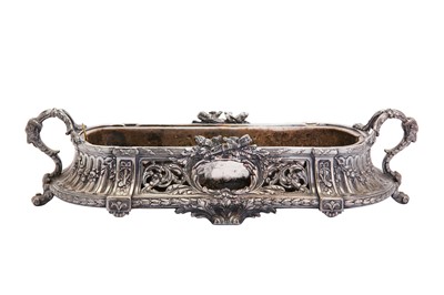 Lot 113 - A late 19th / early 20th century French silver...