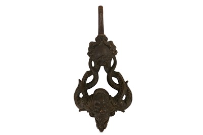Lot 191 - A 19th century Renaissance style Venetian bronze door
knocker