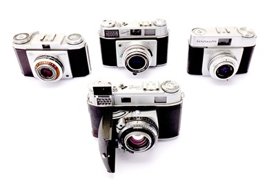 Lot 314 - A Group of Viewfinder Cameras including a...
