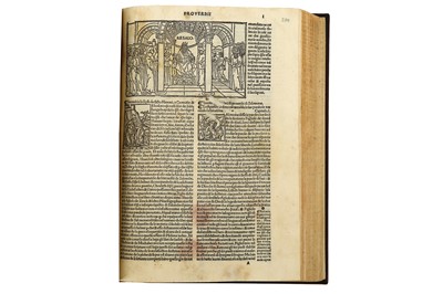 Lot 3 - Bible, Italian.-  Malermi Bible Byblia in...