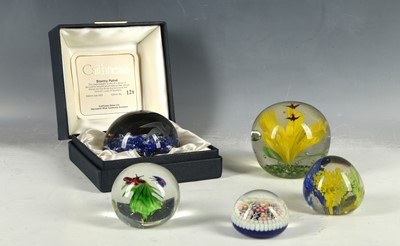 Lot 149 - A Caithness "Stormy Patrol" boxed paperweight,...