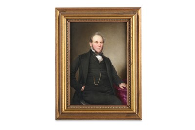 Lot 159 - S CHESTERS (BRITISH fl. 1845-1857) Portrait...