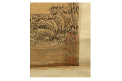 Lot 675 - A CHINESE PAINTING AFTER WANG YUN (1652 -...