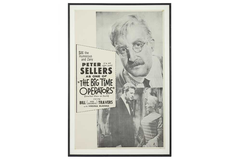 Lot 191 - FILM POSTERS: Three original 1950s film...