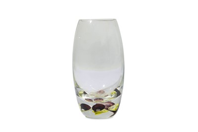 Lot 260 - NILS LINDBERG for ORERFORS: A clear glass vase...