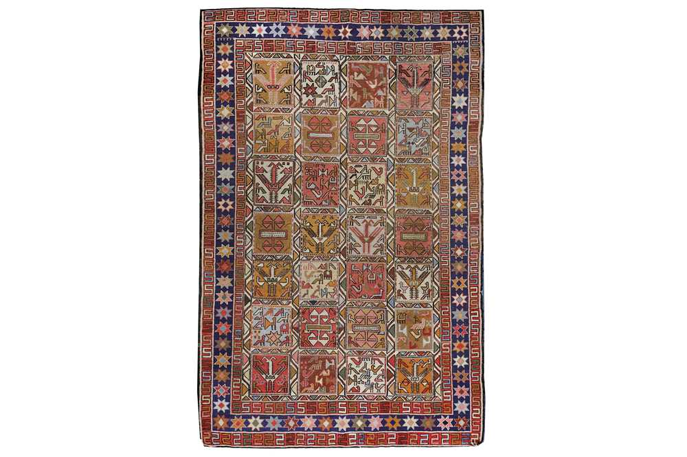 Lot 1 - A SUMAC RUG, SOUTH CAUCASUS approx: 6ft.2in. x...