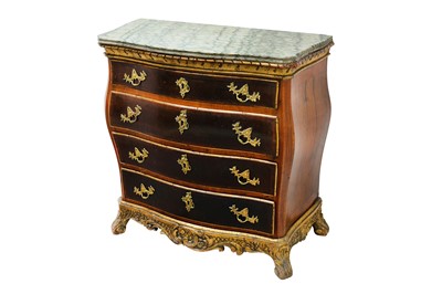 Lot 136 - A 19th Century Continental walnut and parcel...