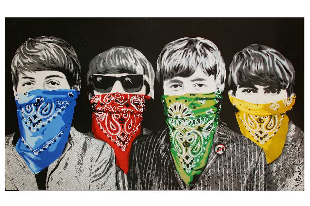 Lot 562 - Mr Brainwash (French, B.1966) 'Beatles