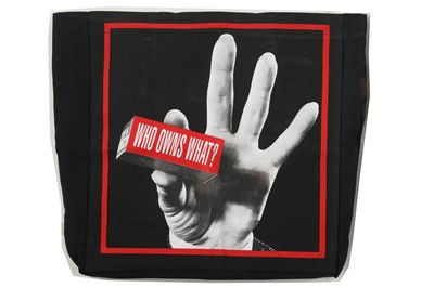 Lot 874 - Barbara Kruger (American, b.1945) 'Who Owns...