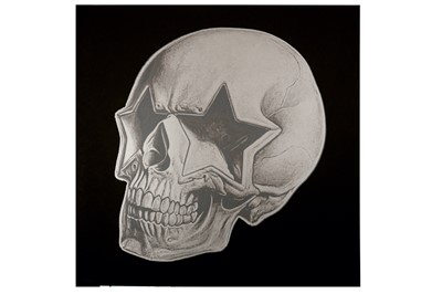 Lot 26 - Ron English (American, b.1966), 'Star Skull'