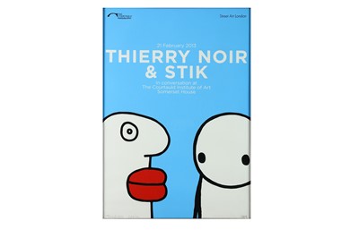 Lot 493 - STIK (British, b.1979) 'Thierry Noir & STIK'...