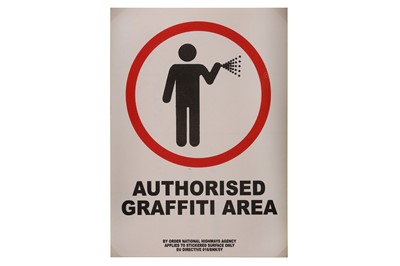 Lot 552 - Banksy (British, b.1970)  'Authorised Graffiti...