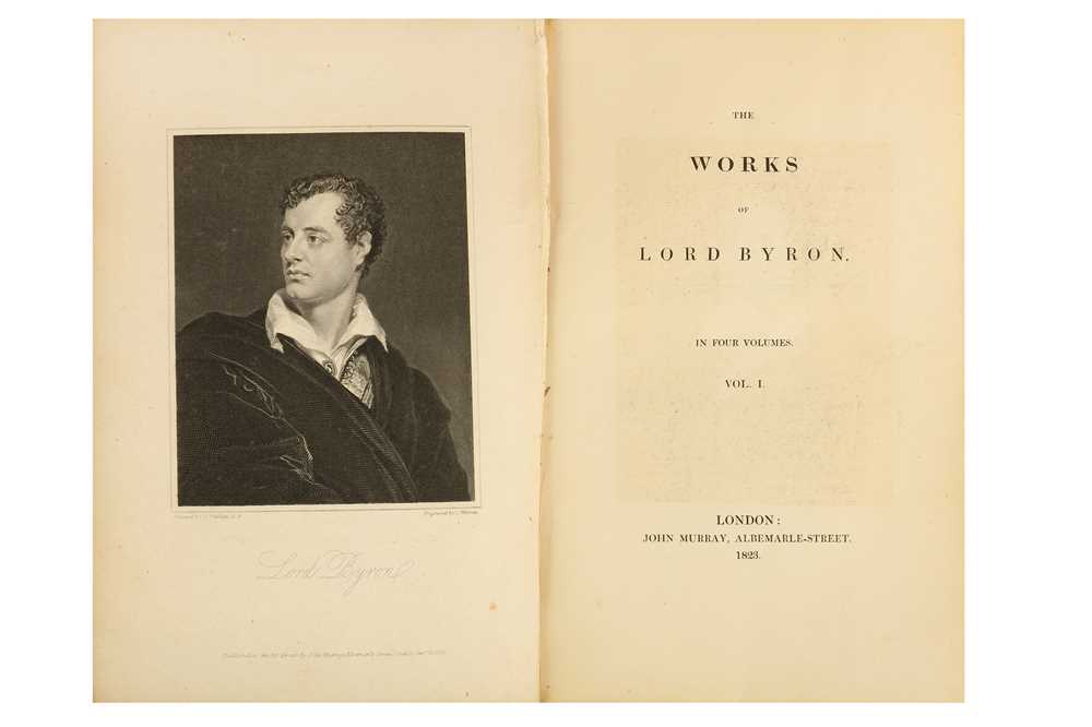 Lot 28 - A SELECTION OF WORKS OF LORD BYRON The Works...