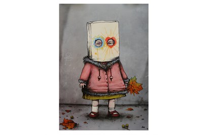 Lot 460 - Dran (French, b.1979) 'Gamine' 2009 Lithograph...
