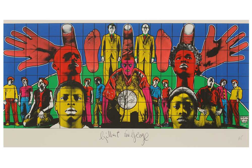 Lot 844 - Gilbert & George (British) 'Death After Life'...