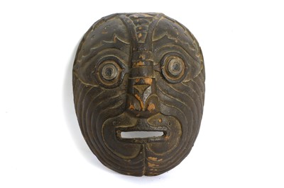 Lot 308 - A South-Pacific Mask  20th century Of oval...