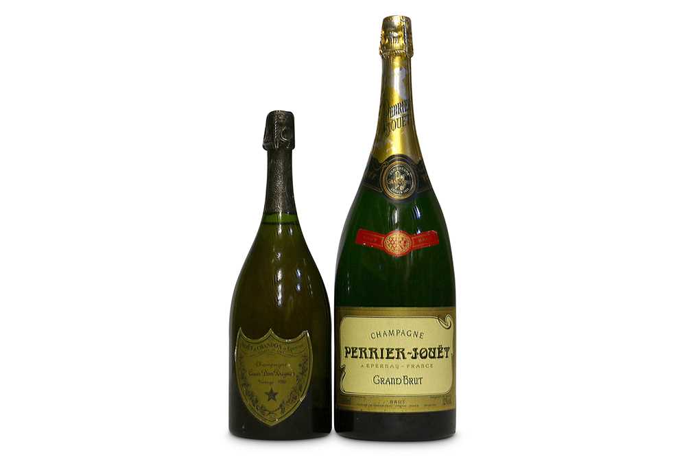 Lot 88 - Dom Perignon 1980 and Perrier Jouet Magnum NV.