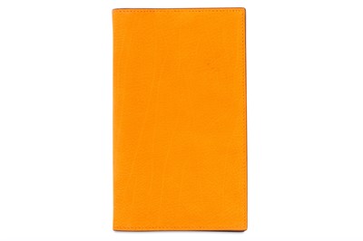 Lot 83a - Hermes Orange Suede Agenda Cover Vision II