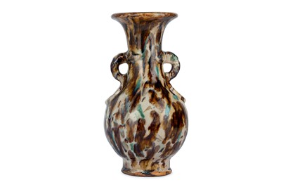 Lot 170 - A CHINESE BROWN-SPLASHED VASE. With a...