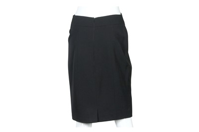 Lot 96 - Chanel Boutique Black Skirt Suit